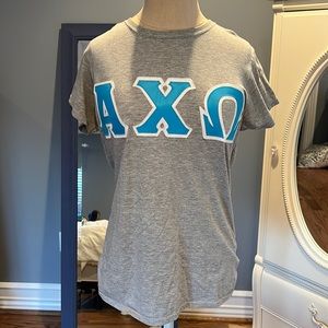Alpha Chi Omega Stitched Letters
